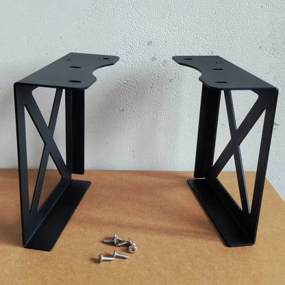 under desk bracket for xbox series x xbox series s with selfdrive screw Wall Bracket with expansion screw under plank