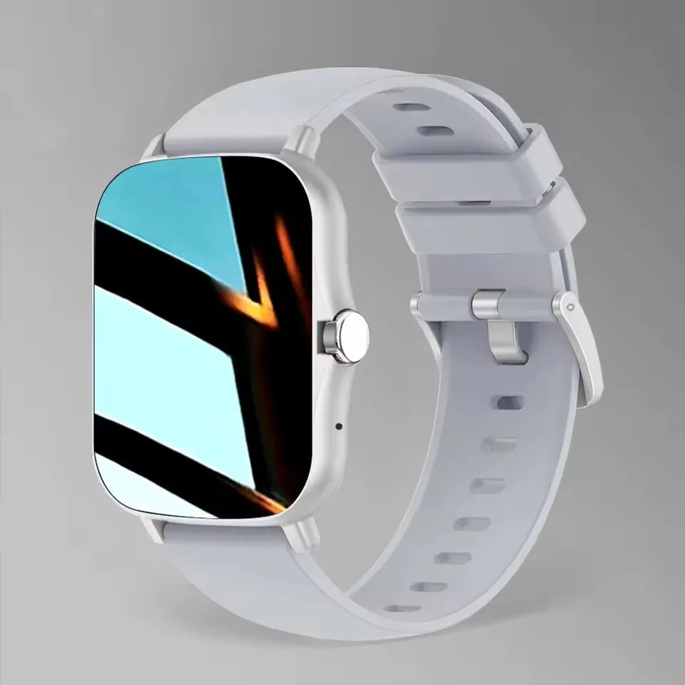 Smart Watch 1.83" Hd Screen Bluetooth Call Heart Rate Blood Oxygen Health Monitor Sports Smartwatch Women Men Holiday Gifts New