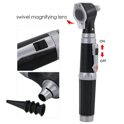 Otoscope - Ear Scope with Light Ear Infection Detector and Pocket Ear Checker Kit with 3X Magnify Lens,  for Kids, Adults, Pets