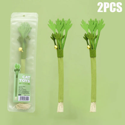 Cat Chew Toys Interactive Self High Catnip Molar Stick Bite With Bell Cats Toy Kitten Toy Natural Catnip Cat Teeth Cleaning Toy