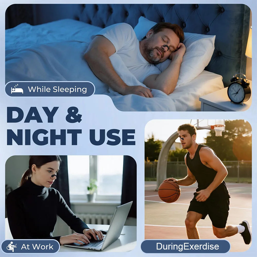 Nasal Dilator Sports Sleep Nasal Breathing Dilators Starter Kit Nose Breathe Strips Reduce Snoring Increase Air Intake Kit