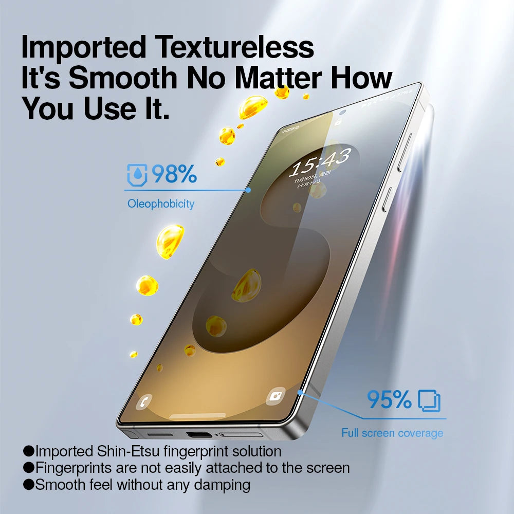 SmartDevil AR Tempered Glass Film for Samsung S26 Ultra S26 Dust-free Box Screen Protector for Samsung S25Ultra Anti-fingerprint