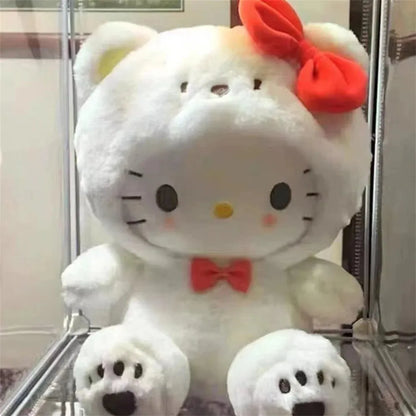 =New Kawaii 25cm Sanrio Plush Toy Jade Dog Kuromi Dressing Doll Doll Plush Toy Stuffed Animal Patung Dolls Birthday Gift