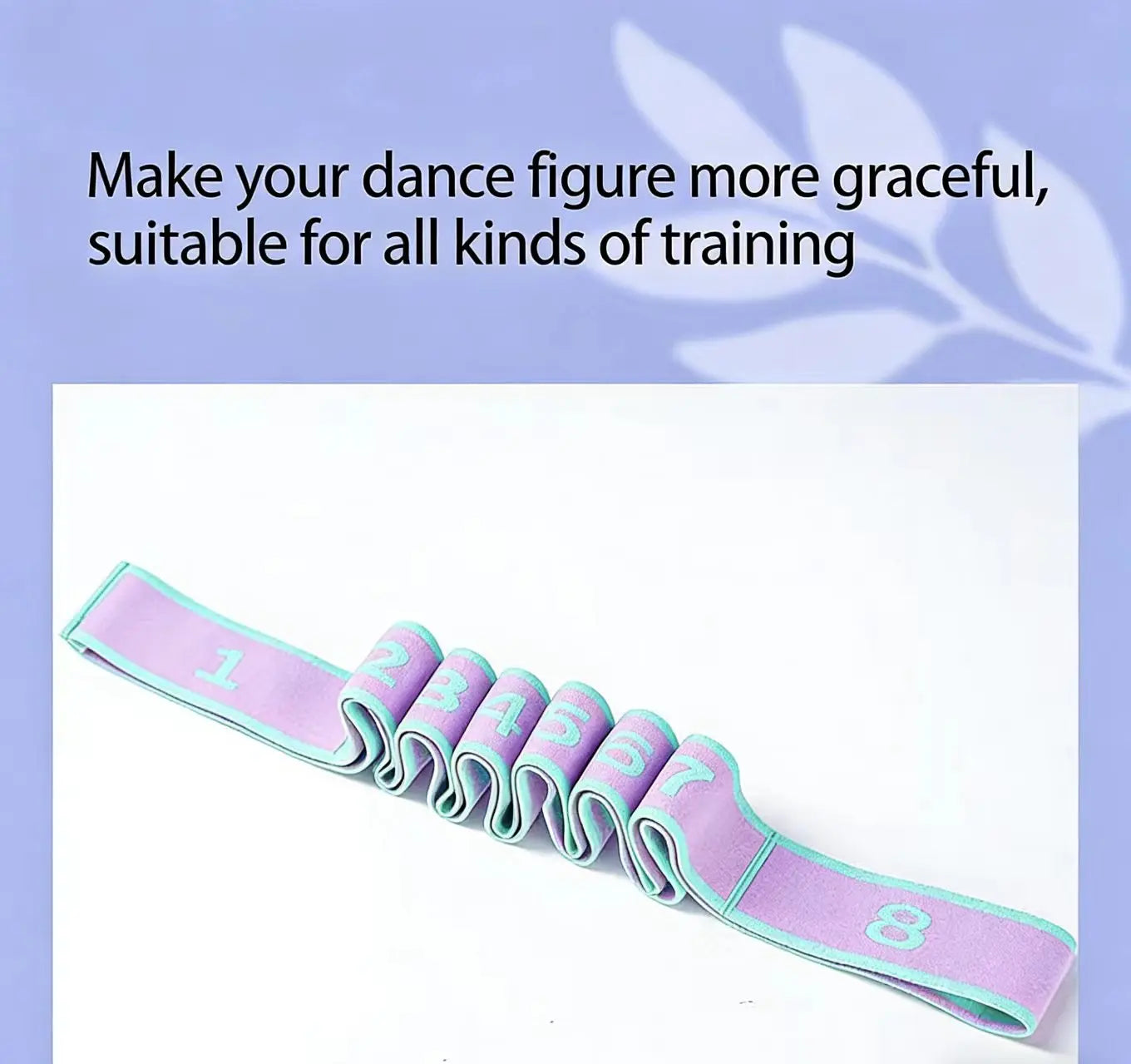 Extra Thick Non-Slip Yoga Pilates Resistance Bands for Full-Body Workouts Portable Home Gym Dance Studio Travel-Friendly