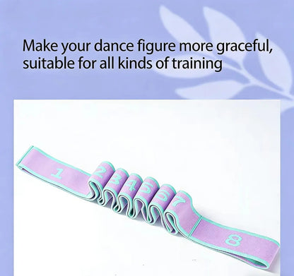Extra Thick Non-Slip Yoga Pilates Resistance Bands for Full-Body Workouts Portable Home Gym Dance Studio Travel-Friendly