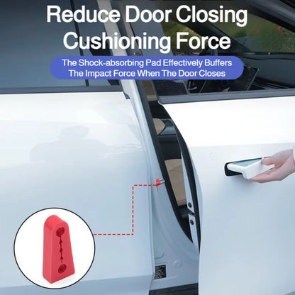 Auto Door Shockproof Cushions, Thickened Shock Absorber Muffler Pads, Noise Reduction Gaskets for Car Door Closing Modification