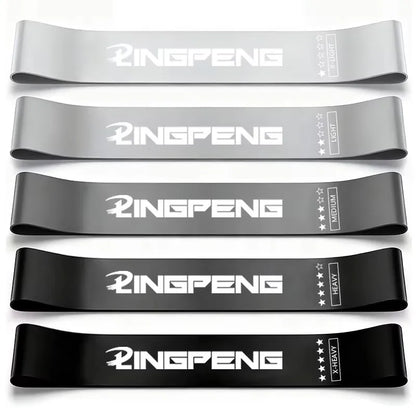 Latex Resistance Bands Set for Fitness and Yoga