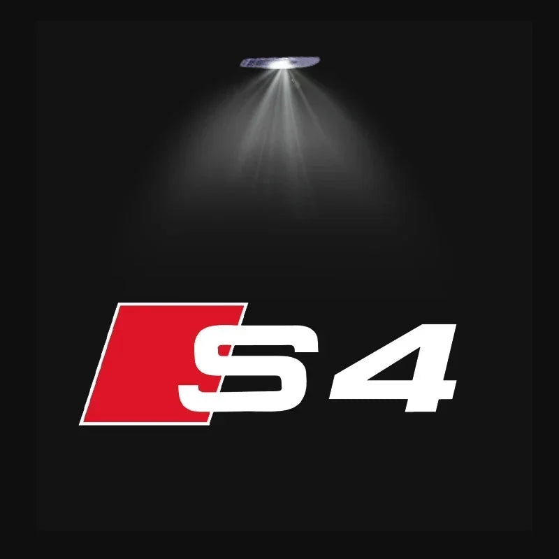 Led Car Door logo Welcome Light For Audi A4 B5 B6 B7 B8 B9 A1 A3 8V 8P 8L A6 C5 C6 C7 A5 A7 A8 Q3 Q5 Q7 TT S3 S6 Sline Quattro