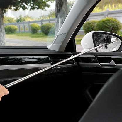Telescopic Car Rearview Mirror Wiper – Multi-Function Cleaning Tool