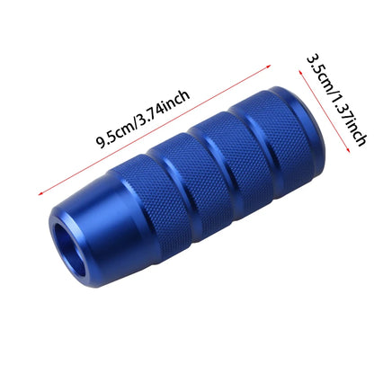Car Accessories Universal Aluminum Gear Shift Knob Stick Manual Shift Knob Shifter With Adapters Gear Shift Knob Fits Most Car