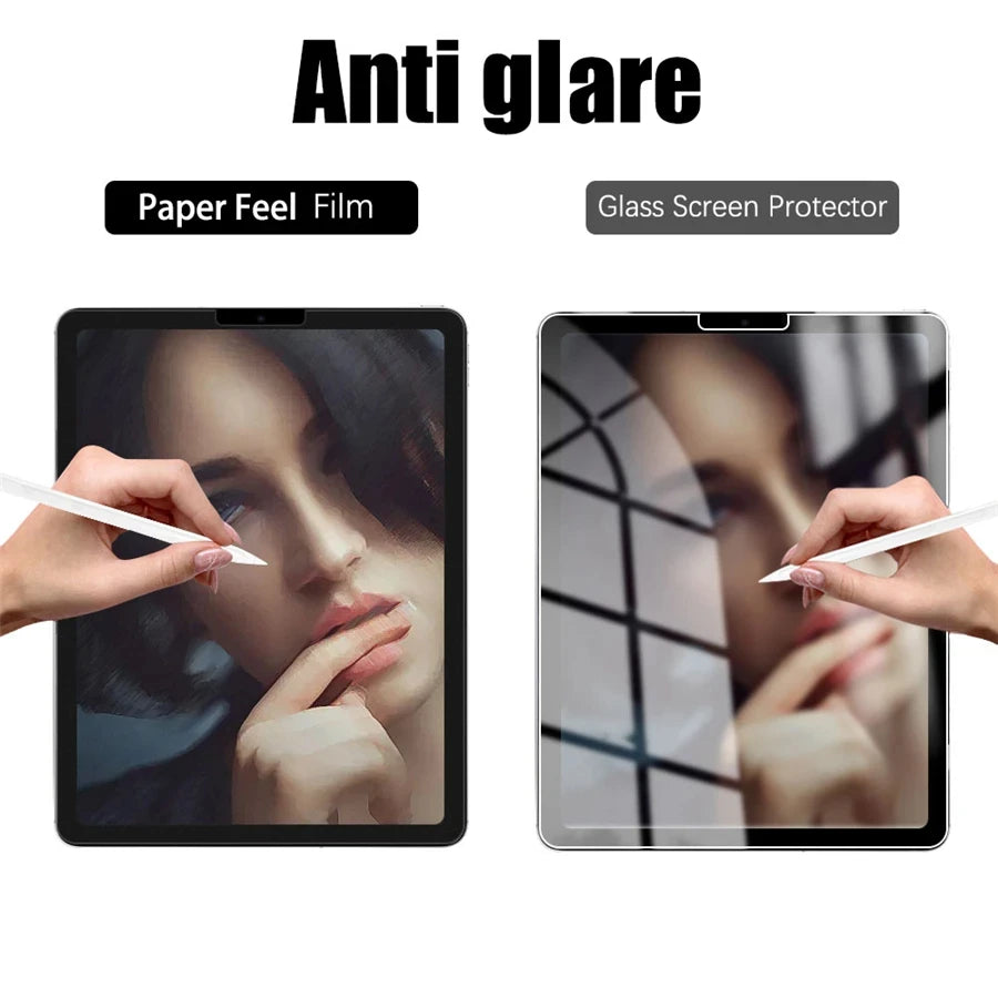 3Pcs Paper Feel Like Screen Protector for Samsung Galaxy Tab S10 Fe Fe+ Plus 2025 Film No Glass