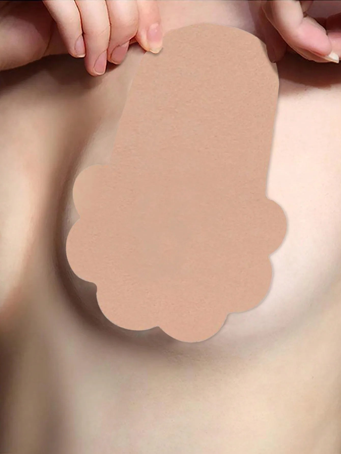 10Pcs Women Push Up Bras Sticky Self Adhesive Strapless Invisible Bra Reusable Sticky Breast Lift Tape Nipple Stickers Cover