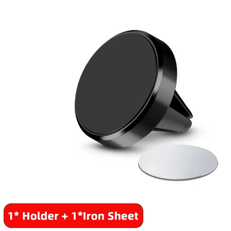 Magnetic Mobile Phone Air Vent Mount Holder in Car Universal Car Phone Holder Smartphone Stand Magnet Holder For iPhone Samsung