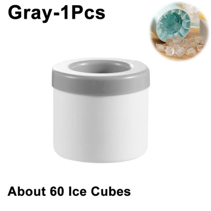 SoftAura 4/6/8/15/160 Grid Large Silicone Ice Cube Tray Food Grade Jumbo Ice Maker Mold Square Ice Tray for Home Kitchen DIY
