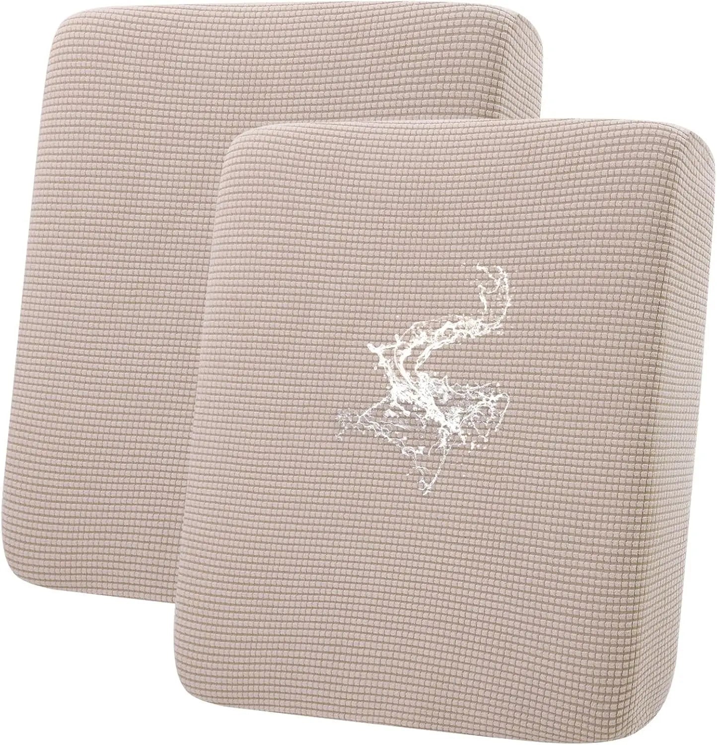 Waterproof Couch Cushion Covers Washable Sofa Cushion Slipcovers Thick Stretch Jacquard Fabric Couch Sofa Covers