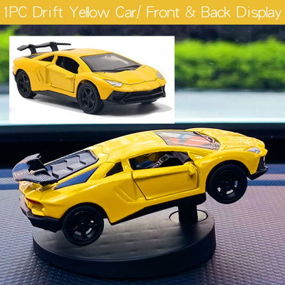 Drift Car Dashboard Ornament – Swinging Sports Car Decor