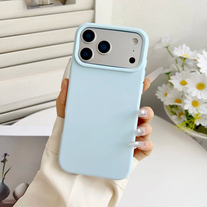 Orange Matte Silicone Case For iPhone 17 Pro Max Air 16E 16 E 15 Plus 14 13 12 17Pro iPhone17 Shockproof Phone Cover Accessories