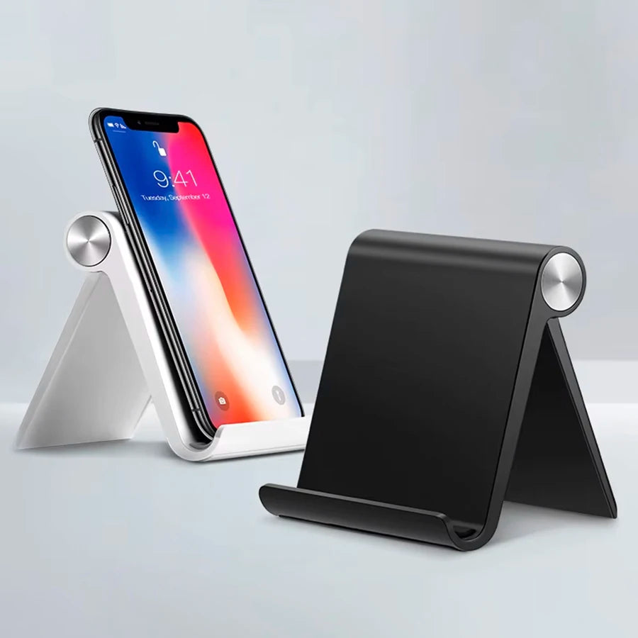 Adjustable Phone Holder Stand Portable Foldable Desktop Phone Support  Universal Cell Phone Stand for iPhone, Samsung