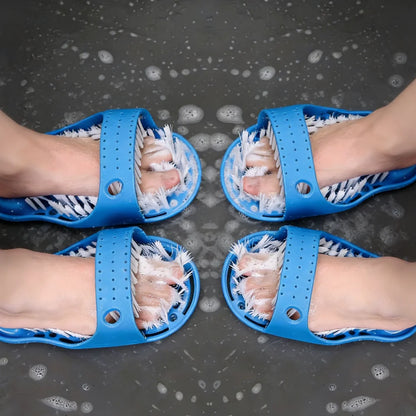 High Reliability Shower Foot Cleaner Foot Washing Brush Foot Scrub Massage Dead Skin Remover With Suction Cup for Bathing Hotels