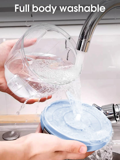 500/900ML Garlic Chopper Manual Rotate Vegetable Cutter Chopper Slicer Fruit Garlic Crusher Kitchen Gadget Blenders Meat Grinder