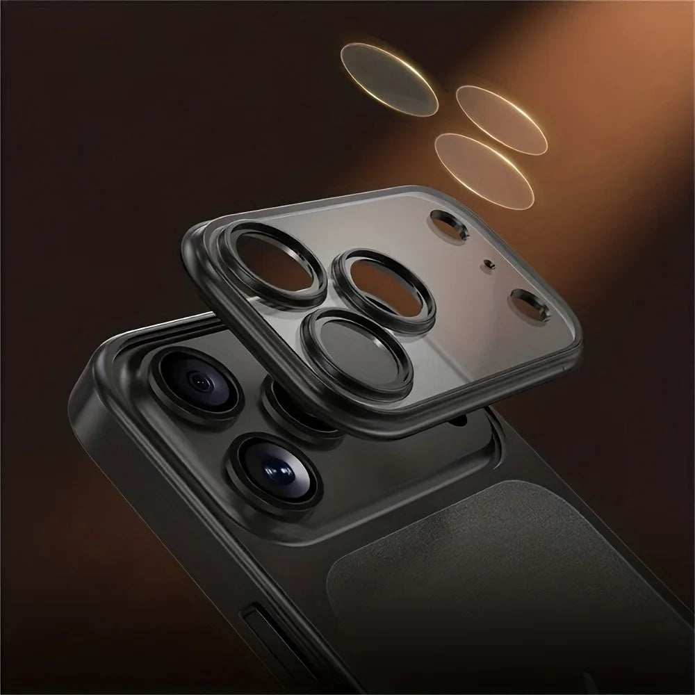 Luxury Plating Transparent PC iPhone Case