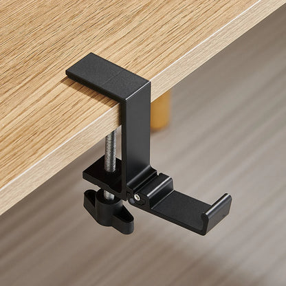 5-Shaped Portable Desk Hook | Punch-Free Table Edge Hanger for Handbags, Umbrellas | Student & Office Home Organizer