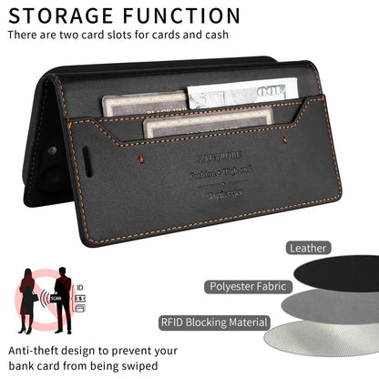 Luxury Case for Redmi Note 15 14 13 12 Pro Plus 5G 4G Flip Cover Magnet Wallet RFID Phone Book Funda Xiaomi Redmi Note 11 10 11S