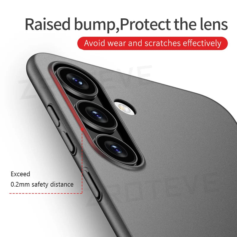 S24 Case Zroteve Slim Hard PC Matte Cover For Samsung Galaxy S24 Ultra S25 Edge S22 S26 Plus S20 S21 S23 FE S24+ Phone Cases