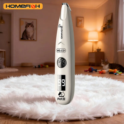 Electric Grooming Trimmer For Dogs Waterproof  Designed For Trimming Paw Hair Low-noise Suitable ForShaving The Face Paws Ears H