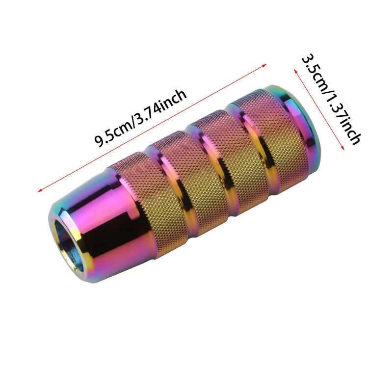 Car Accessories Universal Aluminum Gear Shift Knob Stick Manual Shift Knob Shifter With Adapters Gear Shift Knob Fits Most Car