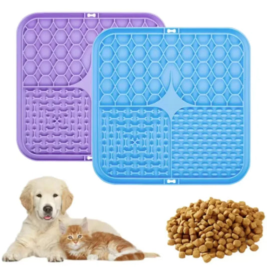 Silicone Lick Mat Slow Feeder for Dogs