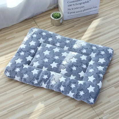 Double-Sided Plush Pet Sleeping Mat for Cats and Dogs
