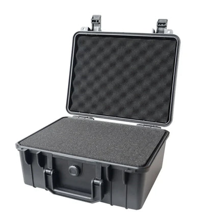 Hard Shell Waterproof Organizer Box, Portable Impact Resistant Toolbox for Hardware Accessories and Instruments