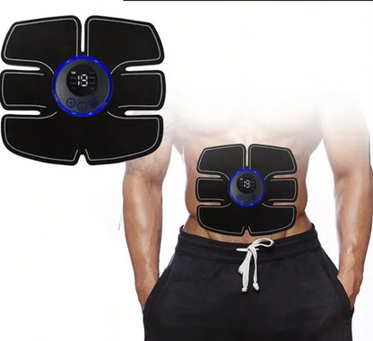 EMS Abdominal Muscle Stimulator Fitness ABS Arm Training Patches Muscle Exercise Instrument USB Charging Home Men