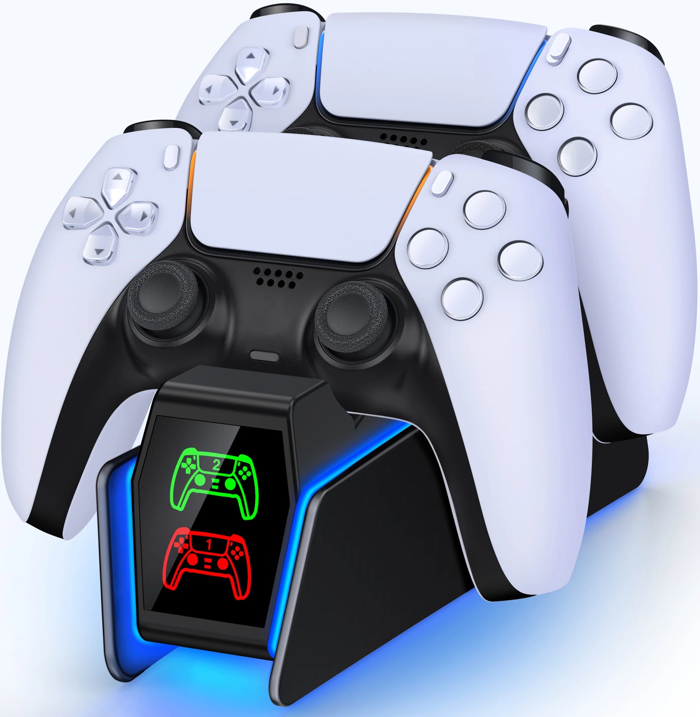 Controller Charging Station for PlayStation 5 Dual Fast Charger LED Indicator Charging Stand Docking Station PS5 Accessories