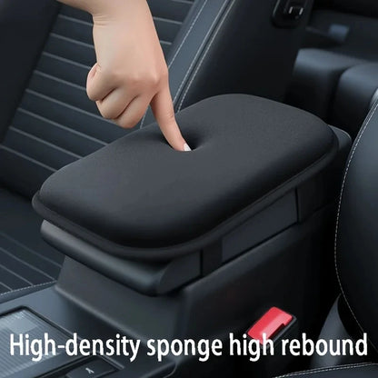 Car Armrest Pad Plush Heightening Pad for Central Console 1pc for Vehicles for Car Interior Armrest Cover