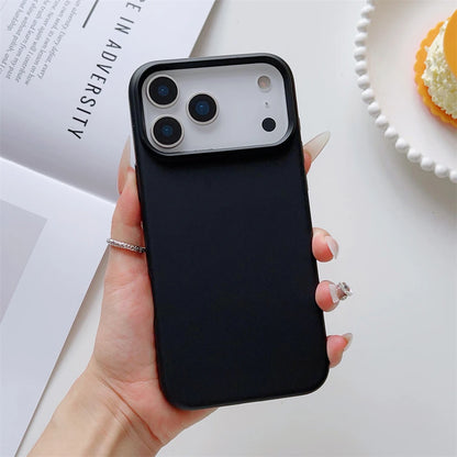 Matte Candy Color Phone Case for iPhone 17 Air 16 16E 15 Pro Max Liquid Silicone Shockproof Protection Skin Feeling Solid Cover