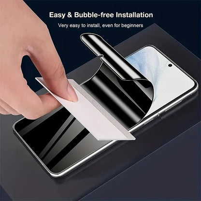 2Pcs Anti-Spy Screen Protector For Redmi Note 14 13 11 12 Pro Plus 9 10 Pro Privacy Hydrogel Film For Redmi 14C 13C 12 10C 9A 9