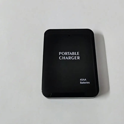 4 AA Portable Charger USB Battery Power Bank LED Light Outdoor Camping Emergency Charger for Phone Mountaineering Hiking