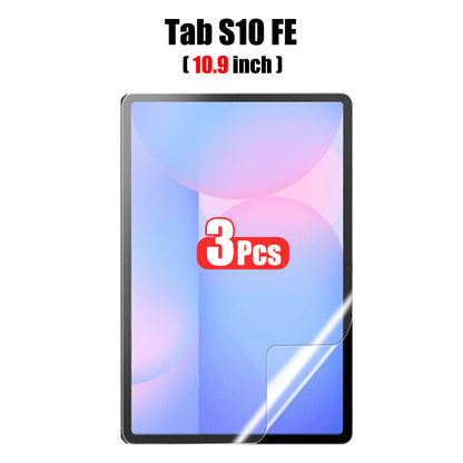 3Pcs Paper Feel Like Screen Protector for Samsung Galaxy Tab S10 Fe Fe+ Plus 2025 Film No Glass