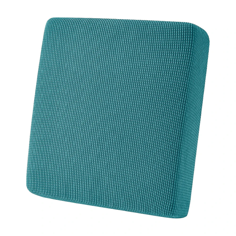 Jacquard Patio Sofa Cushion Cover Universal Outdoor Stretch Sofa Cover Solid Color Cushion Protector Waffle Pattern