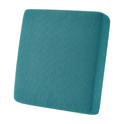 Jacquard Patio Sofa Cushion Cover Universal Outdoor Stretch Sofa Cover Solid Color Cushion Protector Waffle Pattern