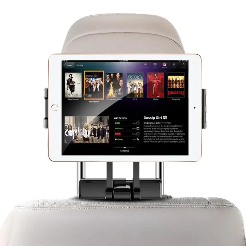 Premium Car Back Seat Headrest Mount Holder Stand Adjustable Movie Watching Artifact for Phone Tablets for Iphone Ipad Samsung