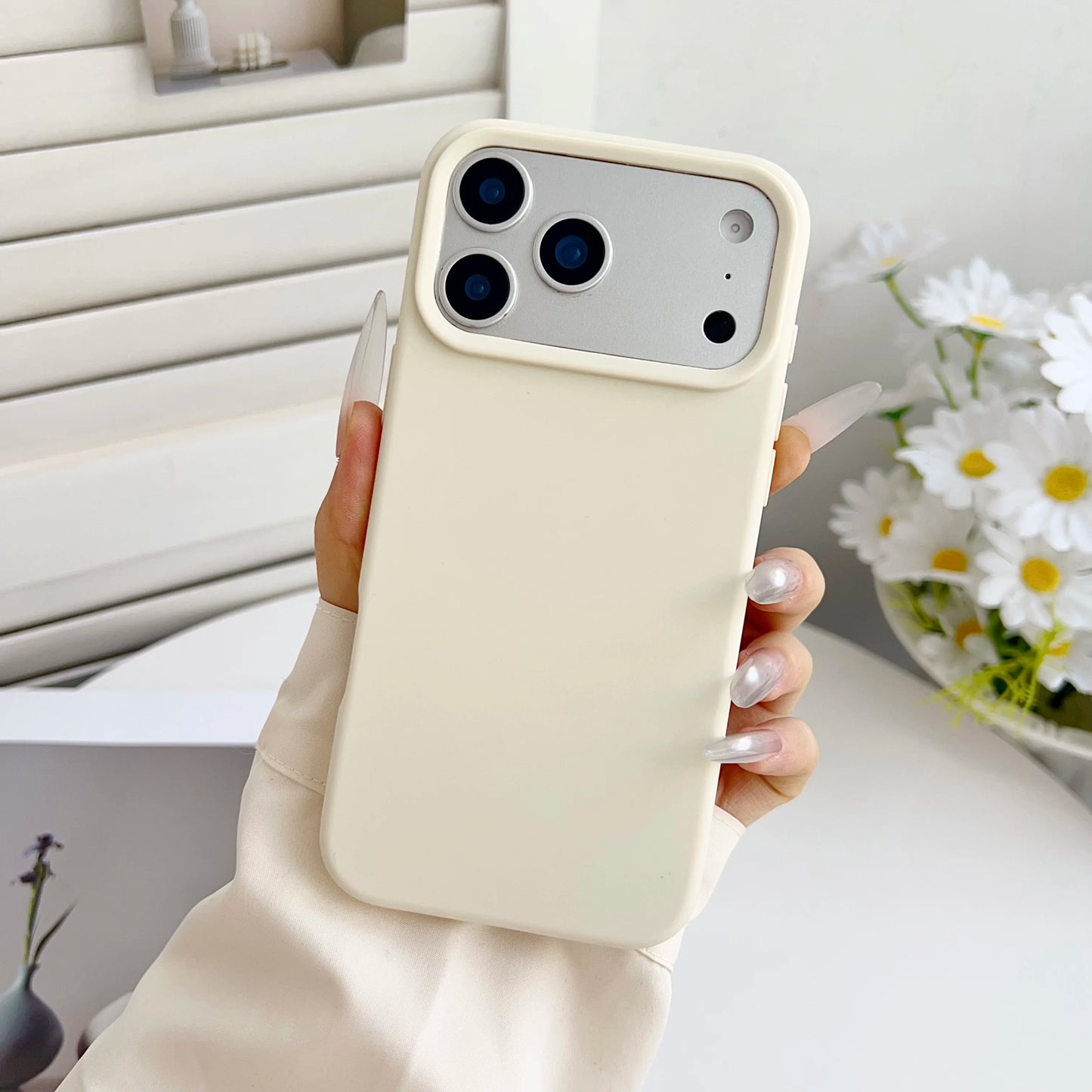 Orange Matte Silicone Case For iPhone 17 Pro Max Air 16E 16 E 15 Plus 14 13 12 17Pro iPhone17 Shockproof Phone Cover Accessories