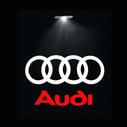 Led Car Door logo Welcome Light For Audi A4 B5 B6 B7 B8 B9 A1 A3 8V 8P 8L A6 C5 C6 C7 A5 A7 A8 Q3 Q5 Q7 TT S3 S6 Sline Quattro
