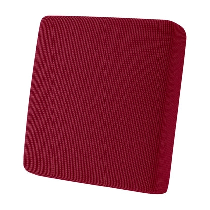Jacquard Patio Sofa Cushion Cover Universal Outdoor Stretch Sofa Cover Solid Color Cushion Protector Waffle Pattern
