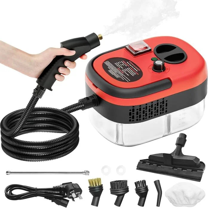 2500W High Temperature Steam Cleaner 110V Portable Handheld Steam Cleaning Machine With Multiple Accessories US Plug