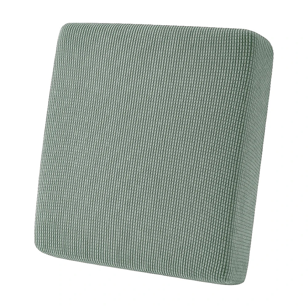 Jacquard Patio Sofa Cushion Cover Universal Outdoor Stretch Sofa Cover Solid Color Cushion Protector Waffle Pattern
