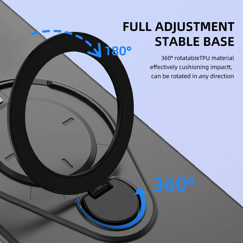 360° Rotating Magnetic Stand Phone Case For Samsung Galaxy S26 S26Plus S26Ultra Wireless Charging Shockproof Protective Cover