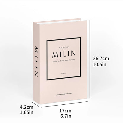 Modern Simulation Books Decorations for Home Luxury Coffee Table Ornaments  Living Room Study Soft Fake Book Decorations Gifts